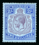 Stamp of Bermuda Bermuda 1865-1935 mint collection on stock sheets