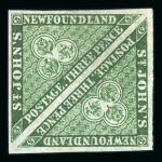 Stamp of Canada » Newfoundland Newfoundland 1857-1935 range of mint material on stock pages