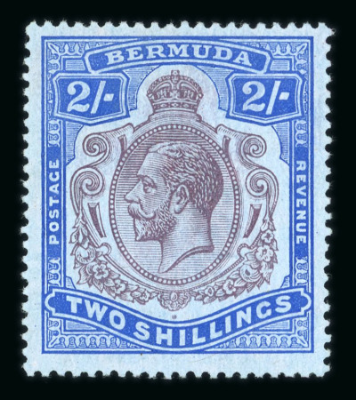 Stamp of Bermuda 1918-22 MCA group of four varieties