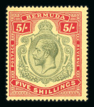 Stamp of Bermuda 1918-22 MCA group of four varieties