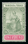 Stamp of Trinidad and Tobago Trinidad & Tobago 1851-1935 mint collection on stock sheets