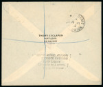 Stamp of Mauritius » Later Issues 1933, registered letter 15/11/1933 franked with two