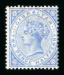 Stamp of Gibraltar Gibraltar 1886-1935 mint collection on stock sheets with plenty of premium material