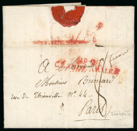 Stamp of Poland Poland 1806 Napoleonic entire Julizew to Paris