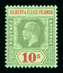 Stamp of Gilbert and Ellice Islands Gilbert & Ellice 1911-35 small mint group on stock sheet with the 1911
