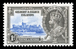 Stamp of Gilbert and Ellice Islands Gilbert & Ellice 1911-35 small mint group on stock sheet with the 1911