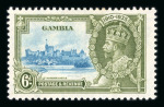 Stamp of Gambia Gambia 1869-1935 attractive mint collection on stock sheets