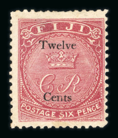 Stamp of Fiji Fiji 1871-1935 range of mint material on stock pages