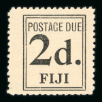 Stamp of Fiji Fiji 1871-1935 range of mint material on stock pages