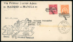 Stamp of United States » U.S. Possessions » Philippines 1926, cover "Madrid-Manila" 13/05/1926 franked with