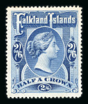Stamp of Falkland Islands 1878-1935 mint collection neatly presented on stock