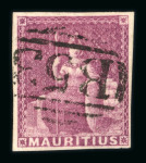 Stamp of Mauritius » 1858-62 Britannia Issues (SG 26-35) Mauritius 1862 (9d) re-issued as (1d) used B53