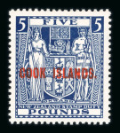 Stamp of Cook Islands Cooks Islands 1892-1935 mint range on stock sheets