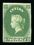 Stamp of Ceylon Ceylon 1857-1935 extensive mint collection on stock sheets