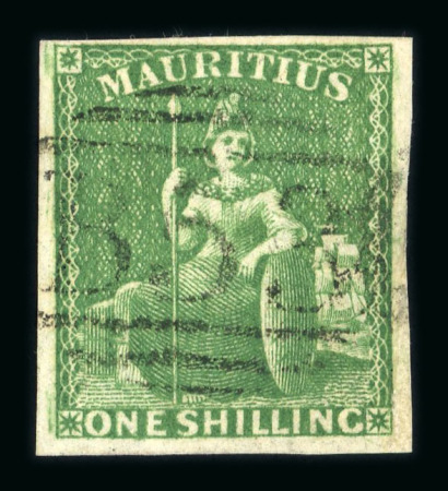 Stamp of Mauritius » 1858-62 Britannia Issues (SG 26-35) Mauritius 1858-62 Britannia used group