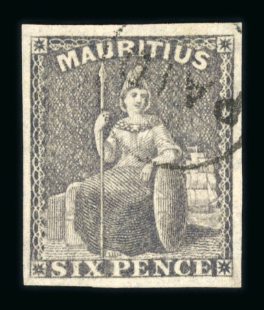 Stamp of Mauritius » 1858-62 Britannia Issues (SG 26-35) Mauritius 1858-62 Britannia used group x20