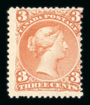 Stamp of Canada » Canada and Provinces Collections Canada 1868-90 Portrait issue, mint group on stock page