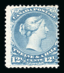 Stamp of Canada » Canada and Provinces Collections Canada 1868-90 Portrait issue, mint group on stock page