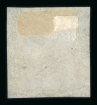 Stamp of Mauritius » 1859 Lapirot Issue » Worn Impressions (SG 39) Mauritius 1859 Lapirot worn impression 2d blue grey paper used