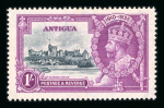 Stamp of Antigua & Barbuda Antigua 1863-1935 mint group on stock sheets