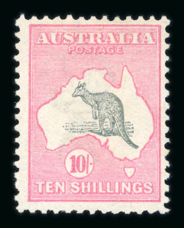 Stamp of Australia » Collections Australia 1913-35 mint collection on stock pages