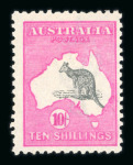 Stamp of Australia » Collections Australia 1913-35 mint collection on stock pages