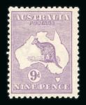 Stamp of Australia » Collections Australia 1913-35 mint collection on stock pages