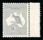 Stamp of Australia » Collections Australia 1913-35 mint collection on stock pages