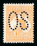 Stamp of Australia » Collections Australia 1913-35 mint collection on stock pages