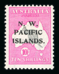 Stamp of New Guinea New Guinea 1914-35 range of mint issues on stock sheets
