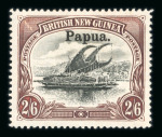 Stamp of Papua Papua New Guinea 1901-32 mint range of the Lakatois on stock sheets