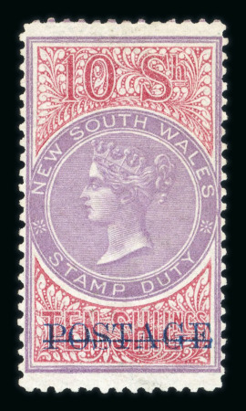 Stamp of Australia » New South Wales NSW 1854-1910 mint range on stock sheets