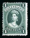 Stamp of Australia » Queensland Queensland 1860-1910 mint range on stock pages