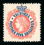 Stamp of Australia » Victoria Victoria 1867-1913 mint range on stock sheets
