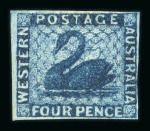 Stamp of Australia » Western Australia Western Australia 1860-1912 range of mint material on stock pages