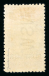 Stamp of Australia » New South Wales 1894 10/- mauve and claret perf.10 (R.P.S. Cert), 10/- violet and claret, 10/- violet and rosine mint