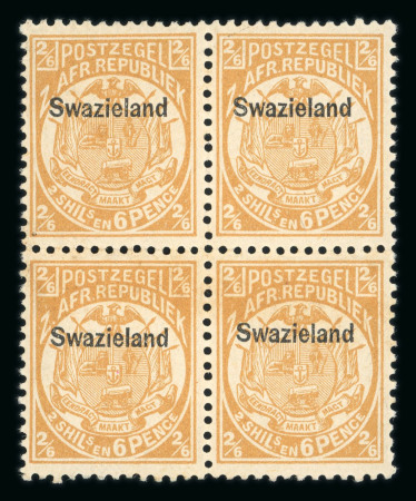 Stamp of Swaziland Swaziland 1888-1935 useful little mint range on stock sheet