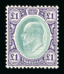 Stamp of South Africa » Transvaal » Collections Transvaal 1870-1904 mint range on stock sheets