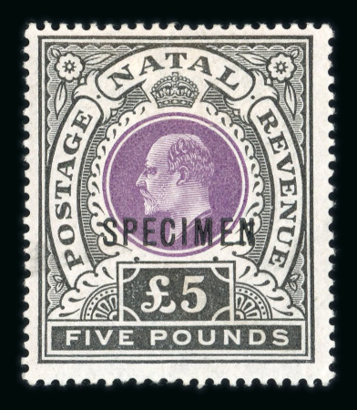 Stamp of South Africa » Natal Natal 1861-1909 mint range on stock pages