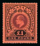 Stamp of South Africa » Natal Natal 1861-1909 mint range on stock pages