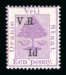 Stamp of South Africa » Orange Free State Orange Free State 1868-1905 mint collection attractively presented on stock sheets and cards