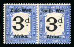 Stamp of South West Africa South West Africa 1923-35 mint range on stock sheets