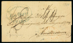Stamp of Netherlands Colonies » Netherlands Indies Netherlands Indies 1849-1864, group of nine pre-philatelic entire letters