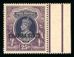 Stamp of Indian States » Indian States Collections and Lots 1938-41 Convention States mint collection on stock sheets