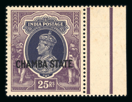 Stamp of Indian States » Indian States Collections and Lots 1938-41 Convention States mint collection on stock sheets