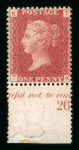 Stamp of Great Britain » Collections GB 1841-70 mint range of line engraved issues on stock pages