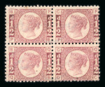 Stamp of Great Britain » Collections GB 1841-70 mint range of line engraved issues on stock pages