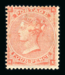 Stamp of Great Britain » Collections GB 1862-1900 range of mint QV surface printed issues on stock pages