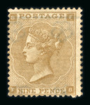 Stamp of Great Britain » Collections GB 1862-1900 range of mint QV surface printed issues on stock pages