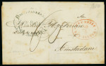 Stamp of Netherlands Colonies » Netherlands Indies Netherlands Indies 1840-1865, group of eight pre-philatelic entire letters